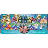 Bandai - Rainbow Loom Original - Creatieve Hobby - Armband Maken - Weefgetouw met 600 Elastiekjes - Officieel Gelicenseerde Gepatenteerde Kit - Kinderspeelgoed 7+ jaar oud - CD00001