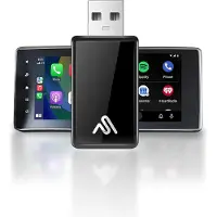 AutoSky Draadloze Carplay Dongle - Geschikt voor draadloze Apple CarPlay & Android Auto - USB-A - Voor Auto's vanaf 2016 - Bedrade Carplay draadloos maken