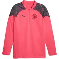 Puma Manchester City Trainingstrui 1/4-Zip 2023-2024 Roze Donkerblauw