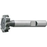 Format Sleuffrees kort DIN850 HSSCo8 TiALN type N vorm D 25,5x6mm