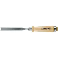 Format Steekbeitel met houten heft 6mm