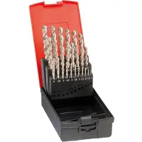 Format Spiraalborenset DIN338 HSSE geslepen type N 1-10,5mm