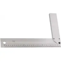 Format Aluminium aanslagwinkelhaak 250mm
