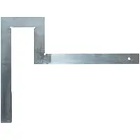 Format Flenswinkelhaak 500x500mm verzinkt