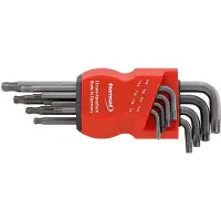 Format Haakse schroevendraaier- set lang gefosfateerd kogelkop T9-T40x mm