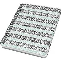 Sigel - spiraal notitieboek - Jolie - A5 - hardcover - 120 pagina's - 100 grams papier - dots - Curly mint - SI-JN622