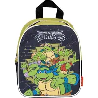 Arditex Rugzak Tortugas Ninja, 24x20x10 cm, groen/zwart, kinderrugzak, groen/zwart, one size