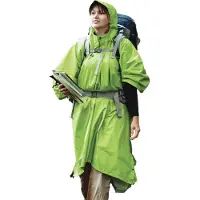 Sea to Summit Nylon Waterdichte Tarp-Poncho Groen