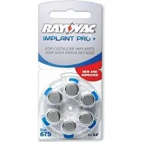 Rayovac 675+ - PR44 Cochlear Implant Pro Plus - 10 pakjes - 60 cochleair implantaat batterijen