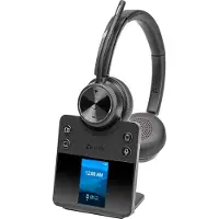 HP poly Savi Headset Over het hoofd Bluetooth Mono 7420 Zwart