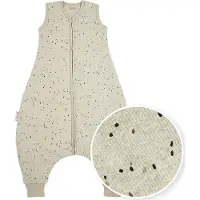 Meyco Baby Rib Mini Spot Tog 2.0 Sleeping Bag Beige 92 cm Kinderen