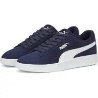 Puma Smash 3.0 SD Jr Unisex Sneakers - Navy-White
