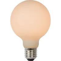 Lucide G80 E27 LED Filament Lichtbron Opal 2700 K 8 W 3-StepDim
