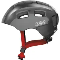 ABUS Fietshelm YOUN-I 2.0 sparkling titan S - 48-54 cm - zilver - Geschikt voor gebruik op elektrische fietsen - stadsfietsen - 240 g