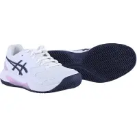 Asics GEL-DEDICATE 8 CLAY 1042A255 Tennisschoenen | Maat 39.5 Dames Wit