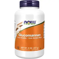 NOW,NOW Foods,NOW,NOW Foods Glucomannan Poeder 227 g | Vezels afkomstig van de konjacwortel (227 Gram)