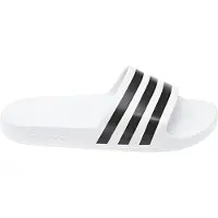 Adidas Muiltjes 'Adilette Aqua' zwart / wit