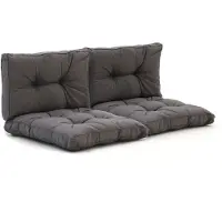 Madison + 10% kassakorting | Florance loungekussenset zit ca. 73x73cm rug ca. 73x43cm 4-delig