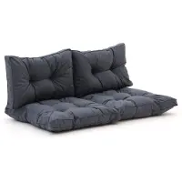 Madison + 10% kassakorting | Florance loungekussenset zit ca. 73x73cm rug ca. 73x43cm 4-delig