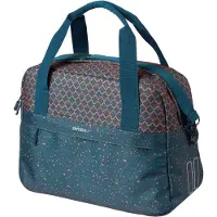 Basil Flair - Fietsschoudertas - 18L - Navy- Waterafstotend - Reflectiedetails