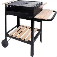 Aktive Houtskoolbarbecue 100.5x40x88.5 Cm