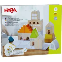 Haba Bouwstenen Logica Bouwmeesters Junior Hout 43-delig