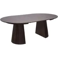 House Nordic Eettafel Osaka | mdf bruin 120x120x75 cm eettafels | NADUVI