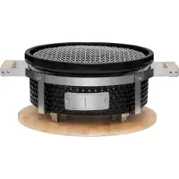 Mustang houtskoolgrill Hibachi | Keramische tafelmodel
