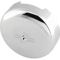 Bikers Choice 90-99 Big Twin With CV Carburetor Chrome Old Style Air Cleaner Cover H-D 29138-91