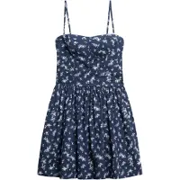 Superdry Zomerjurk marine / duifblauw / wit