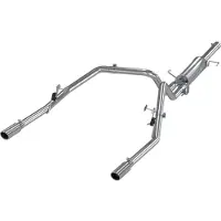 MBRP 2003 Dodge Ram Hemi 1500 5.7L SC/CC-SB Cat Back Dual Split Rear