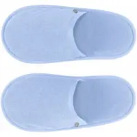 Abyss & Habidecor Badstof Badslipper Amigo Powder Blue-Schoenmaat 35 - 38