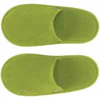 Abyss & Habidecor Badstof Badslipper Amigo Apple Green-Schoenmaat 38 - 40