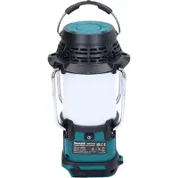 Makita DMR 055 RF accu-radio 18 V FM met lantaarn 360° zaklamp + 2x accu 3,0 Ah + oplader