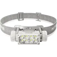 Nitecore HC65 UHE LED Grey, oplaadbare hoofdlamp, 2000 lumen