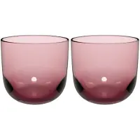 Villeroy & Boch Like waterglas 28 cl 2-pack Grape