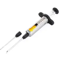 GEFU BBQ Marinadespuit - RVS Marinade Injector - Voor Vlees & Gevogelte