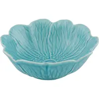 Bordallo Pinheiro Flora Kom 17 Cm Blauw - Serveerkommen Aardewerk Blue - 65030821