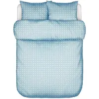 Marc O'Polo Dekbedovertrek Iben Aquamarine Satijn-260 x 200 / 220 cm | Extra Breed