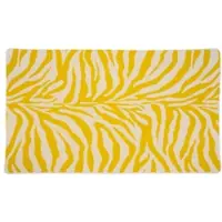 Abyss & Habidecor Strandlaken Zebra Banane (100 x 200 cm)