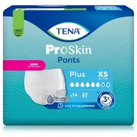 Tena 4x Tena Pants Plus Extra Small 14 Stuks