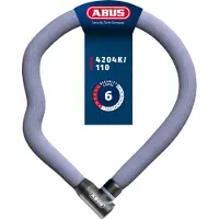 ABUS Fietsslot Kettingslot - Goose Lock 4204K - Security level 6 - paars - 110 cm - Geschikt voor elektrische fietsen en stadsfietsen