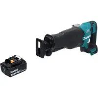 Makita DJR 187 T1 accu reciprozaag 18 V borstelloos + 1x oplaadbare accu 5.0 Ah - zonder oplader