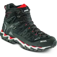 Meindl - Heren wandelschoenen - Lite Hike GTX Noir/Rouge voor Heren - Maat 7,5 UK - Zwart
