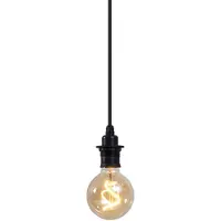 QAZQA Buiten hanglamp zwart IP44 - Cava