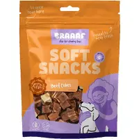 Braaaf Hondensnack Blokjes Rund Steak met Vis 85 gr