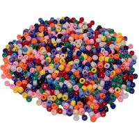 Colorations - pony kralen standaard 6x9 mm, 1000st.