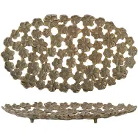 Creative Collection Micha decoratieschaal 25x43,5 cm Goud