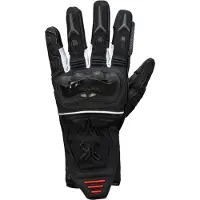 IXS Rapid-STX 1.0 Waterdichte Dames Zwart Wit Rood Handschoenen Maat L