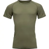 Devold - Lauparen Merino 190 Base Tee - Merino-ondergoed S, olijfgroen